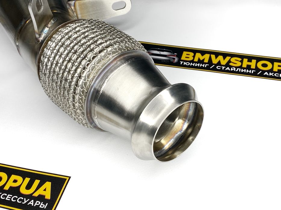 Даунпайп двигун N26/N20 BMW 20i/28i F30/32/34/36 F22 F10/07 F25/26/F15
