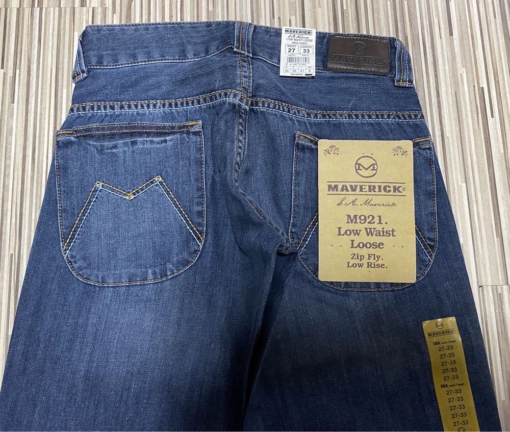 Spodnie dzwony jeans damskie 27/33 pas 70 cm komplet 2 sztuki Lee nowe