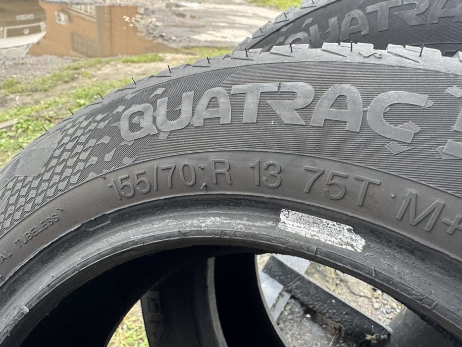 Всесезонні шини Vredestein 155/70 R13 на славуту таврію матіз