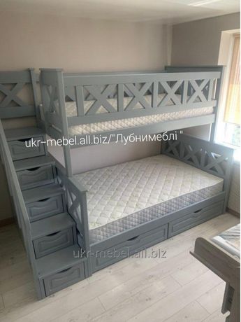 Кровать двухъярусная "Оскар2 плюс", двоповерхове ліжко.