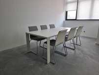 Conjunto Mesa Reuniões e Cadeiras