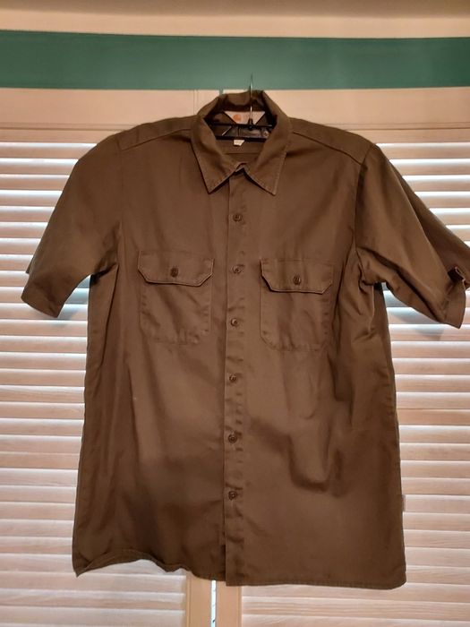 CARHARTT oliwkowa koszula z krótkim rekawem