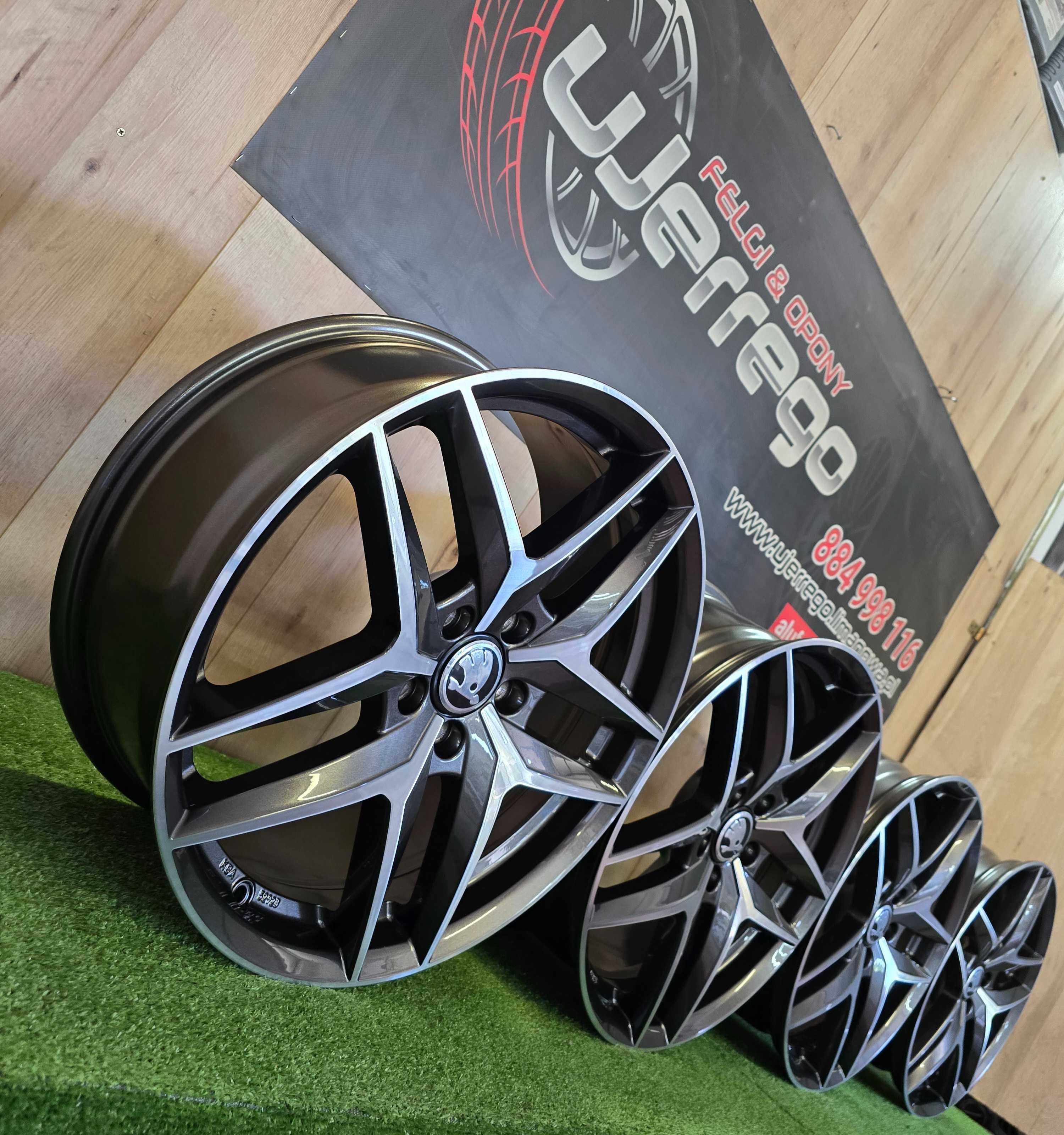 NOWE ALUFELGI SKODA 18x5x112 - Enyaq iV, Kodiaq, Octavia,Superb