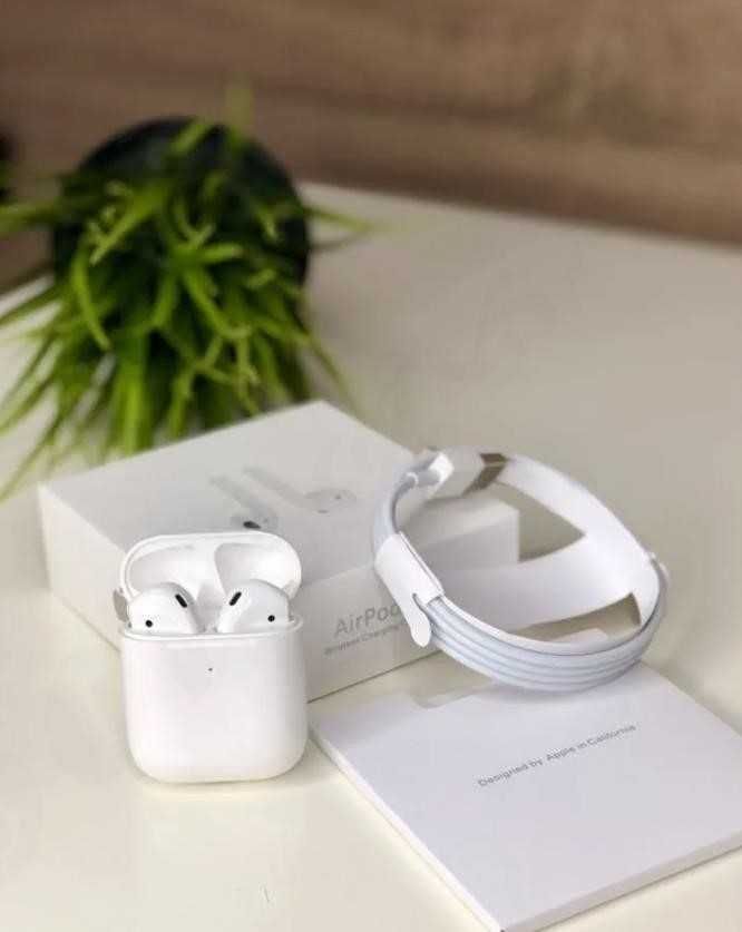 Бездротові навушники airpods 2 Lux якості!! + Чохол у Подарунок