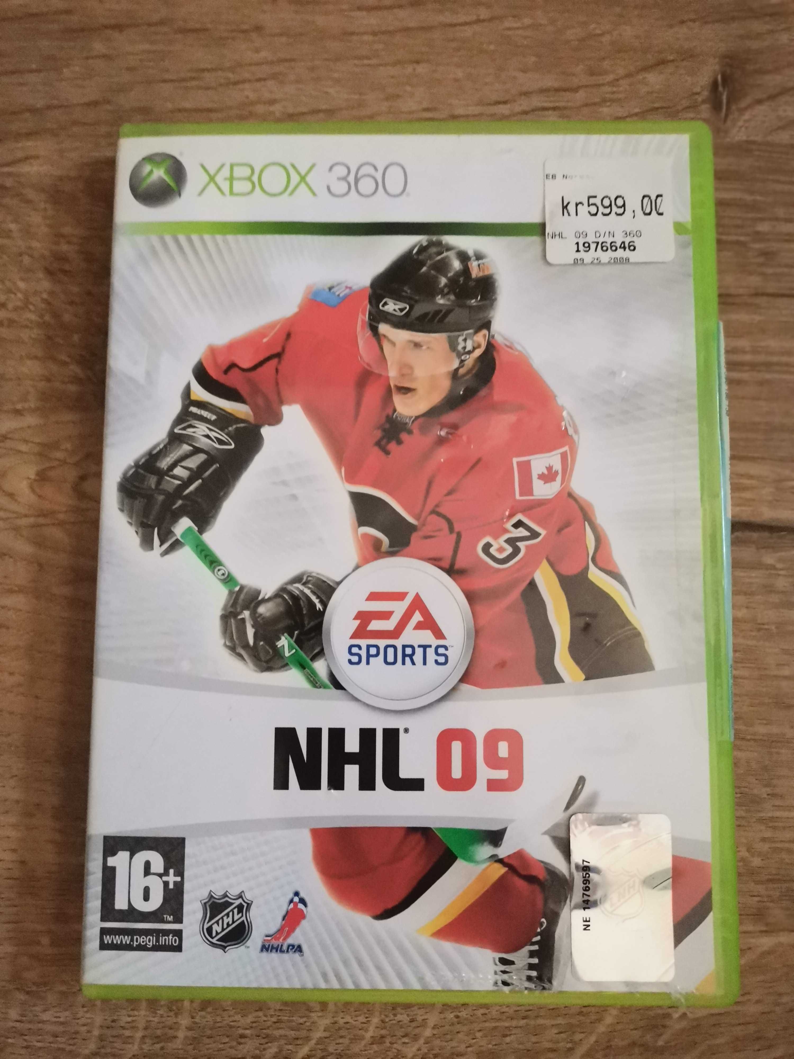 Gra NHL 09 na konsolę XBOX 360