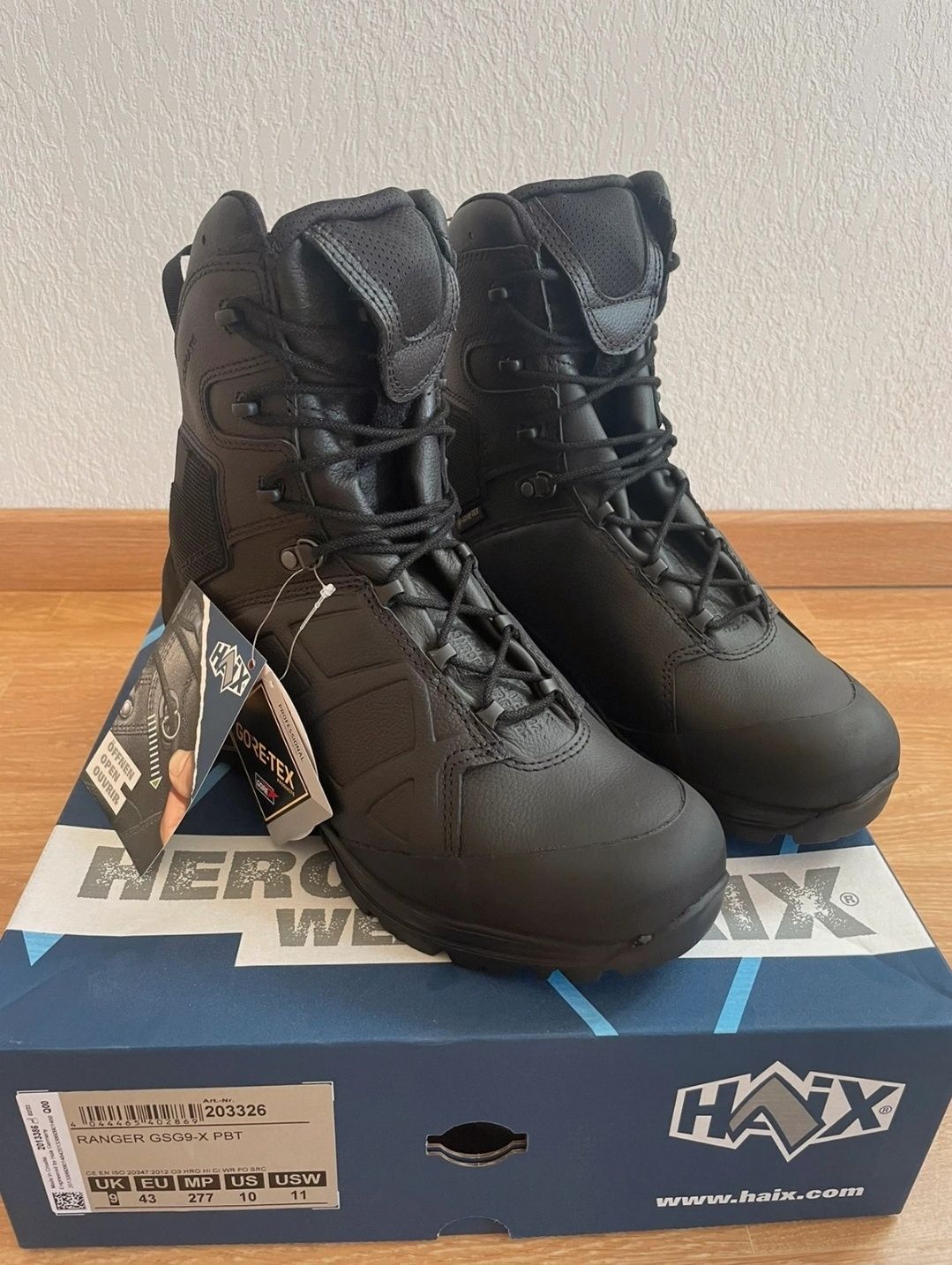 Botas Haix GSG9-X