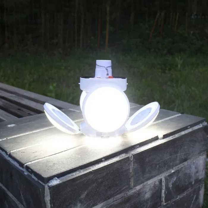 Оригінал! Кемпінг Лампа ліхтар BL2029 з акумулятором + сонячна батарея