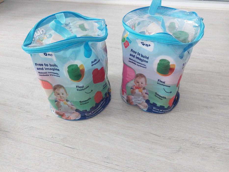 Dumi Blocks Super Miękkie Klocki 2 opakowania Dumel