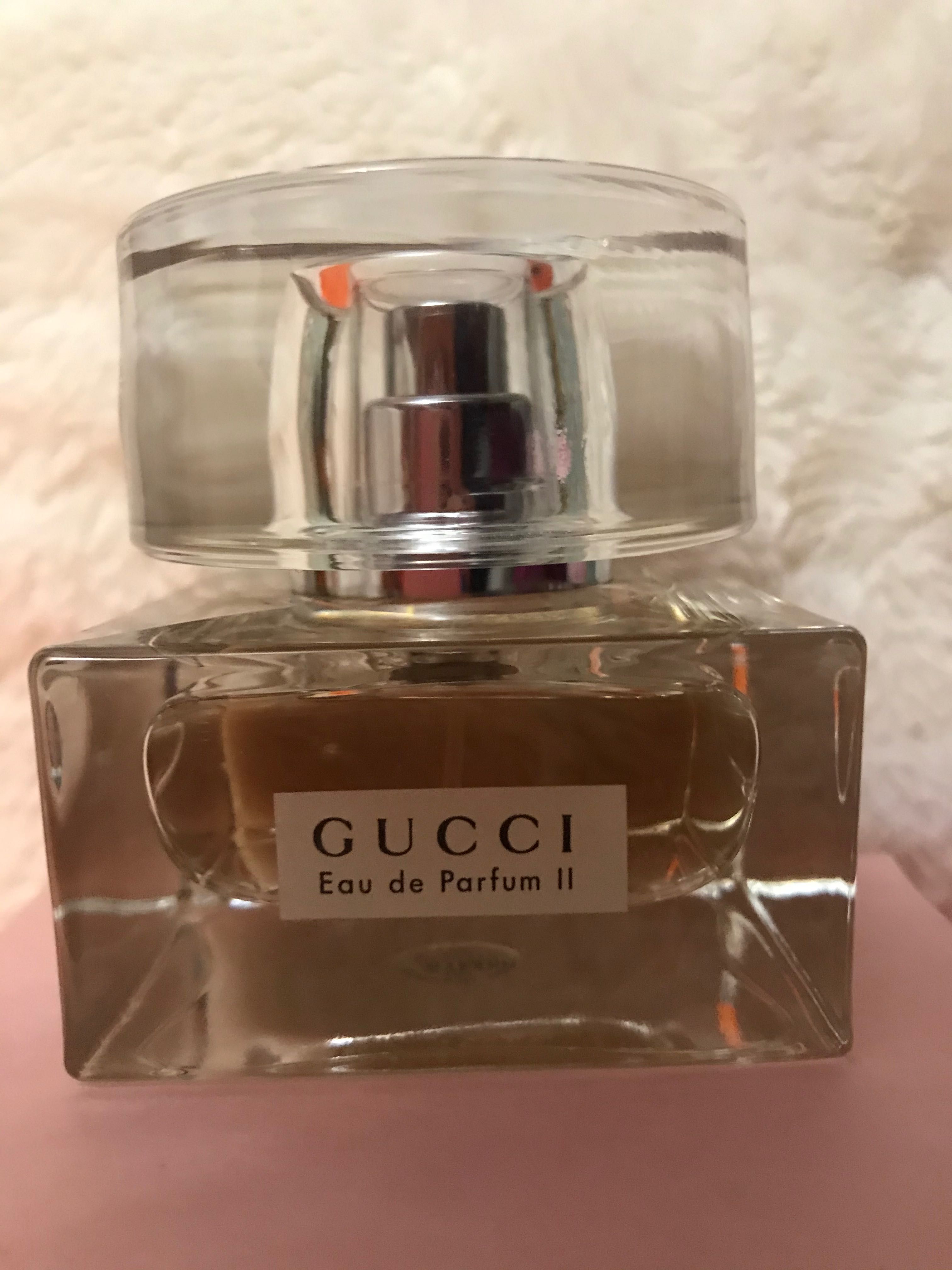 Gucci II  парфюмерная вода. первые выпуски. Сняты с производства