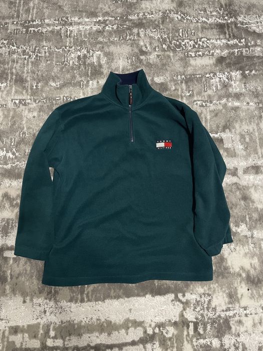 Мужская флиска tommy hilfiger винтажная оригинал  размер l/xl