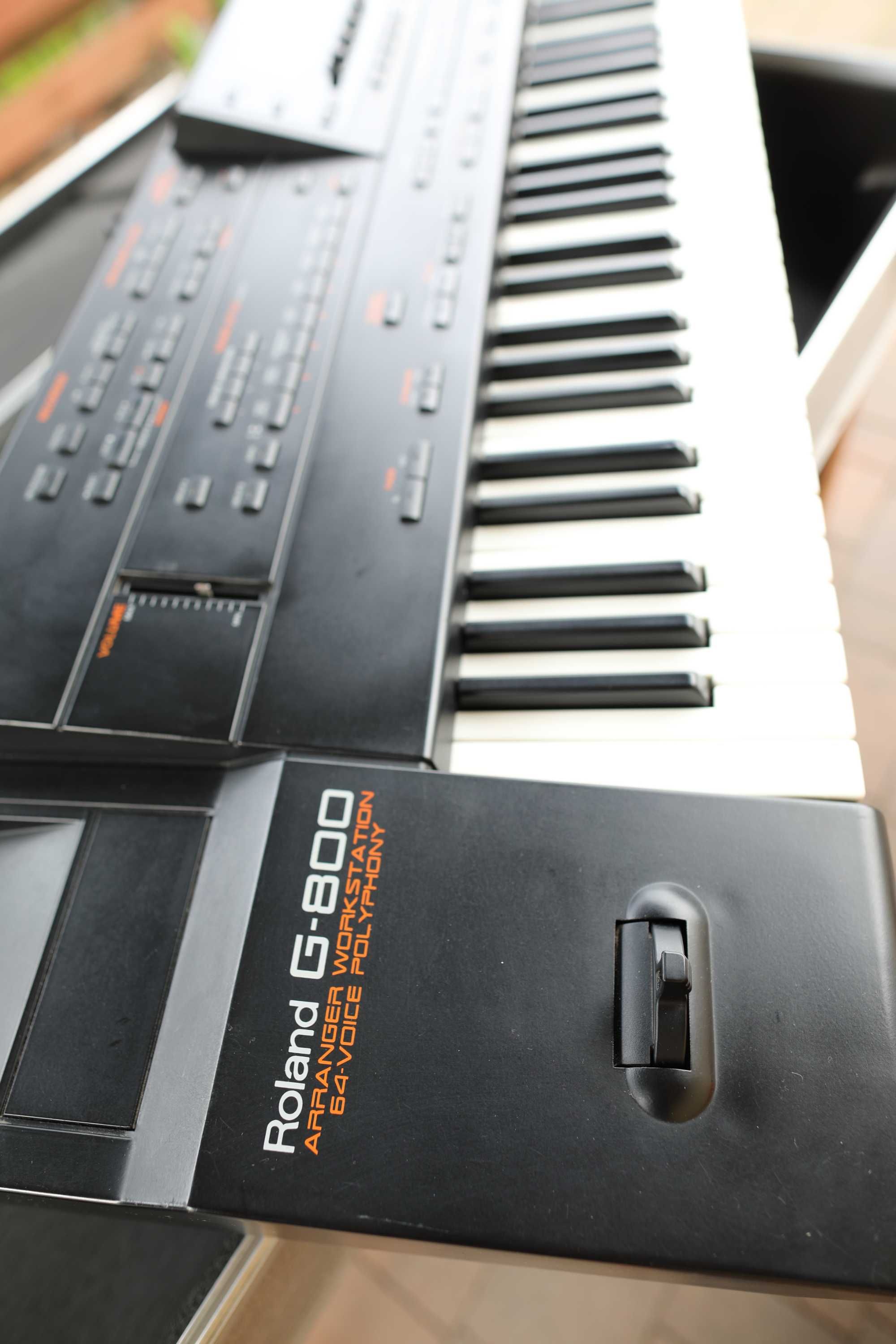 ROLAND G800 aranż. workstation+Roland D20. zamiana synth. moog, rack