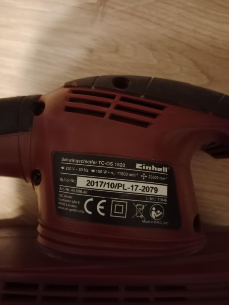 Szlifierka oscylacyjna marki Einhell TC os 1520.