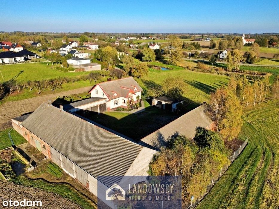 Gospodarstwo rolne 10 minut od węzła A1