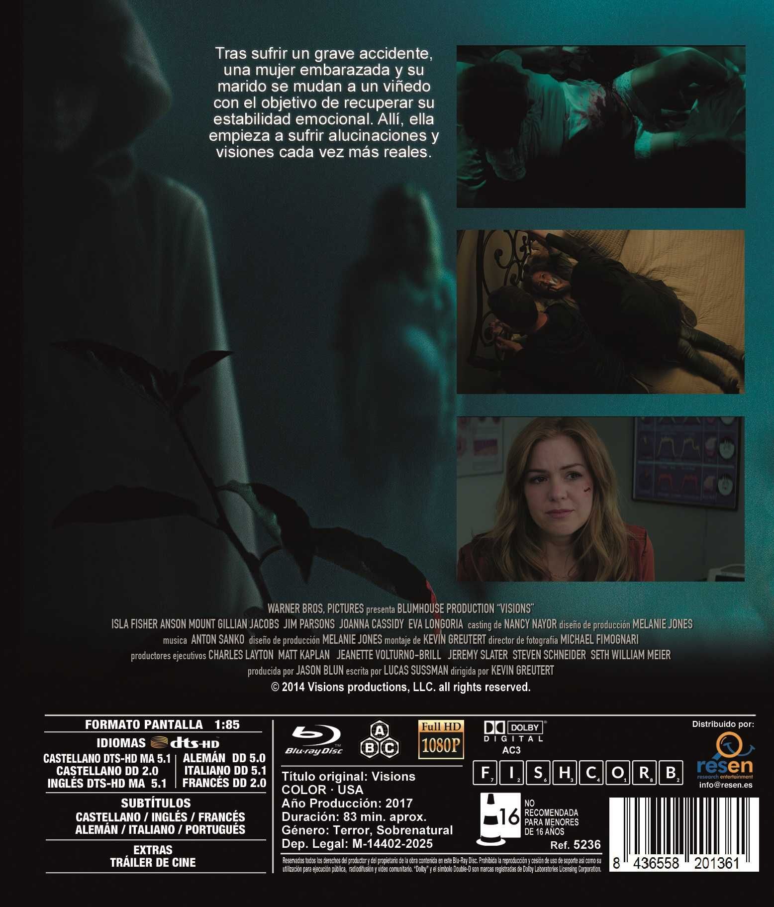 Visiones/Visions (Blu-Ray)-Importado