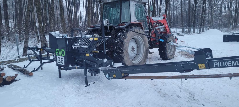 Piło łuparka Pilkemaster EVO 36 kombajn do drewna z Finlandii