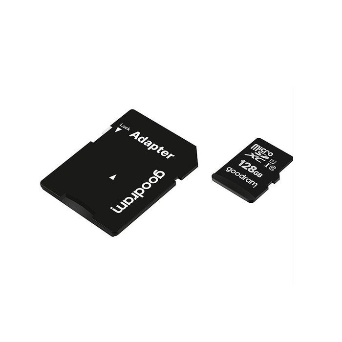 GOODRAM karta pamięci microSD 128GB 100MB/s class 10 UHS I z adapterem