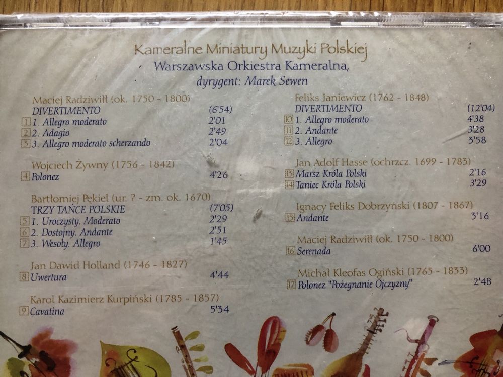 Płyta CD - „Kameralne Miniatury Muzyki Polskiej” - NOWA/NIEROZPAKOWANA