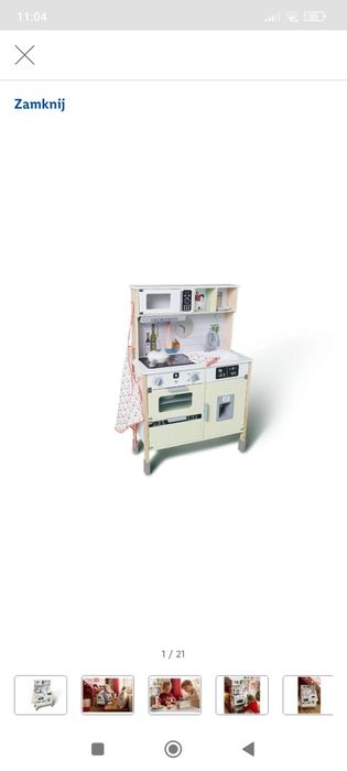 Kuchnia drewniana dziecięca Lidl lupilu Playtive