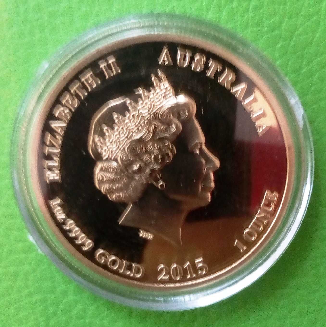 Królowa Elizabeth II Australia Gold 2015