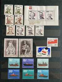 Znaczki pocztowe polskie rocznik 1988 czysty komplet + bloki