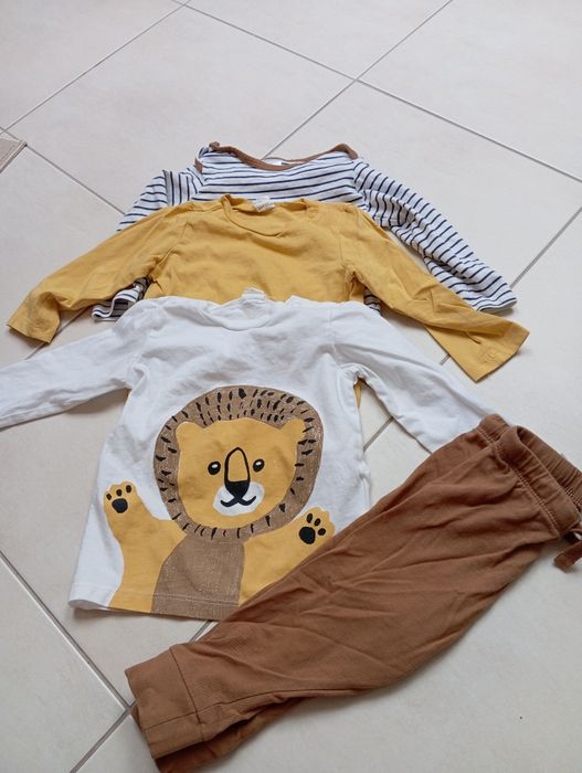 Zestaw h&m 74 niemowlak chłopiec