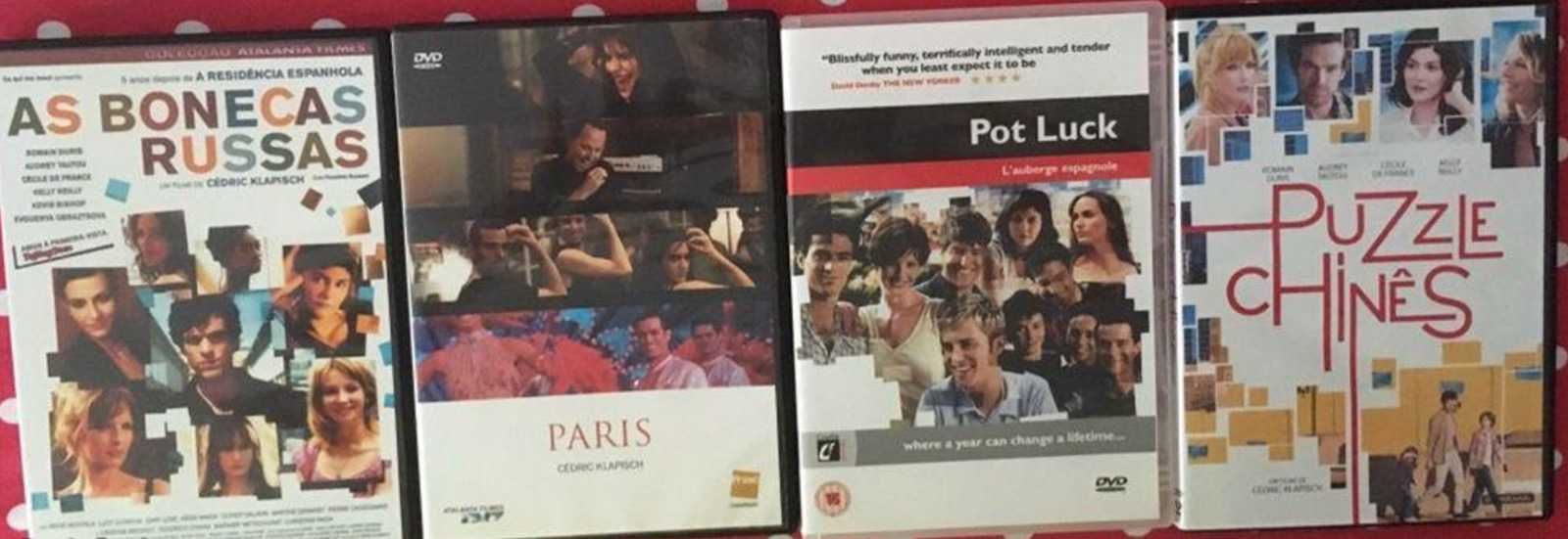 dvd: Cédric Klapisch x 4