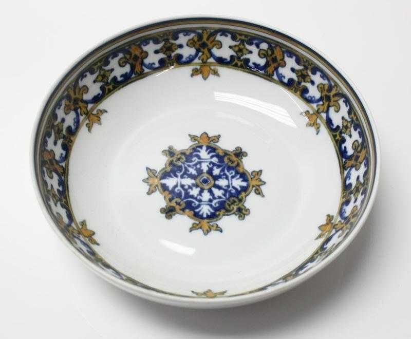 Taça em porcelana, coleção "Azulejo". Vista Alegre