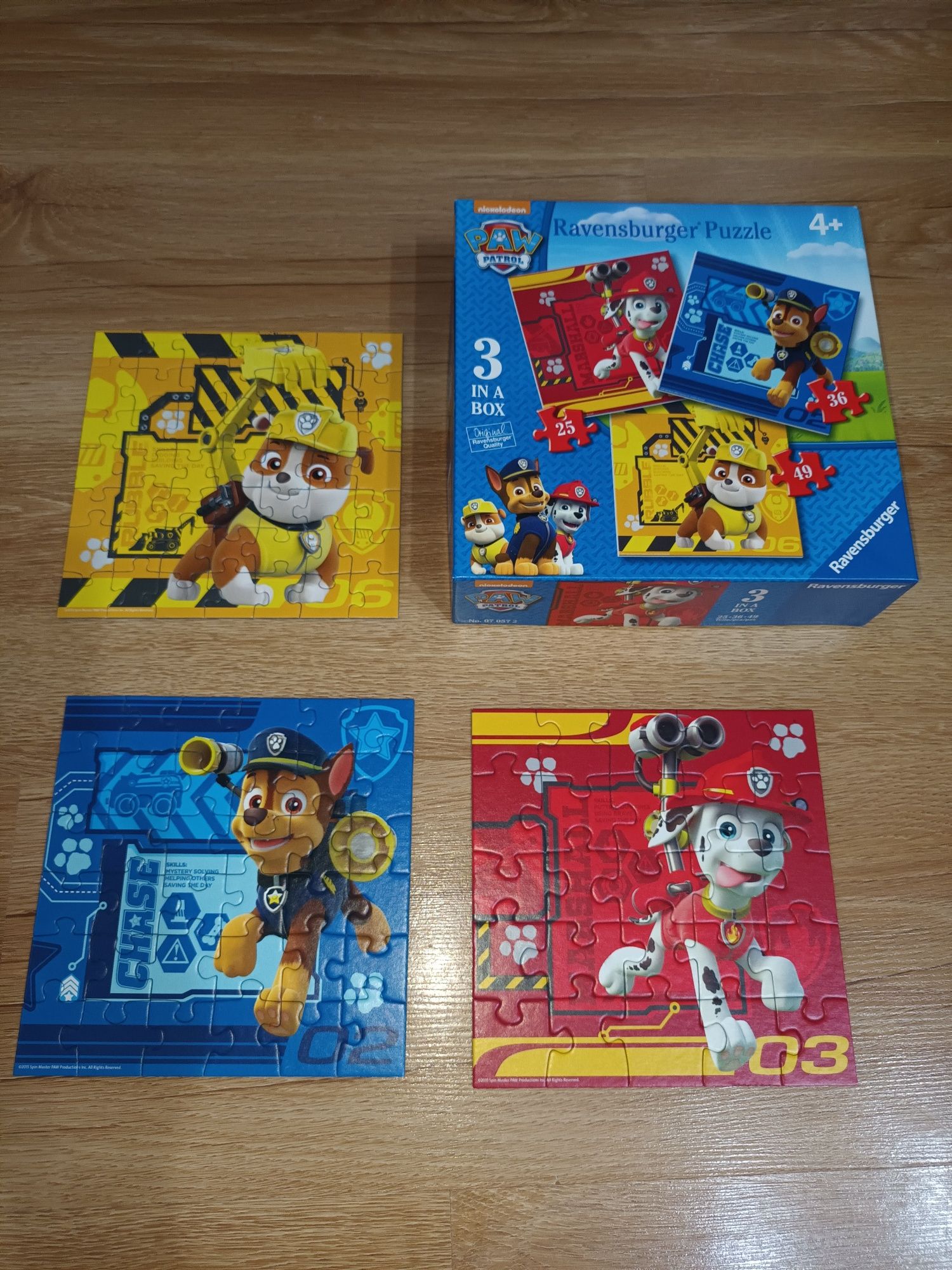 Puzzle Psi Patrol, 3w1, 4+