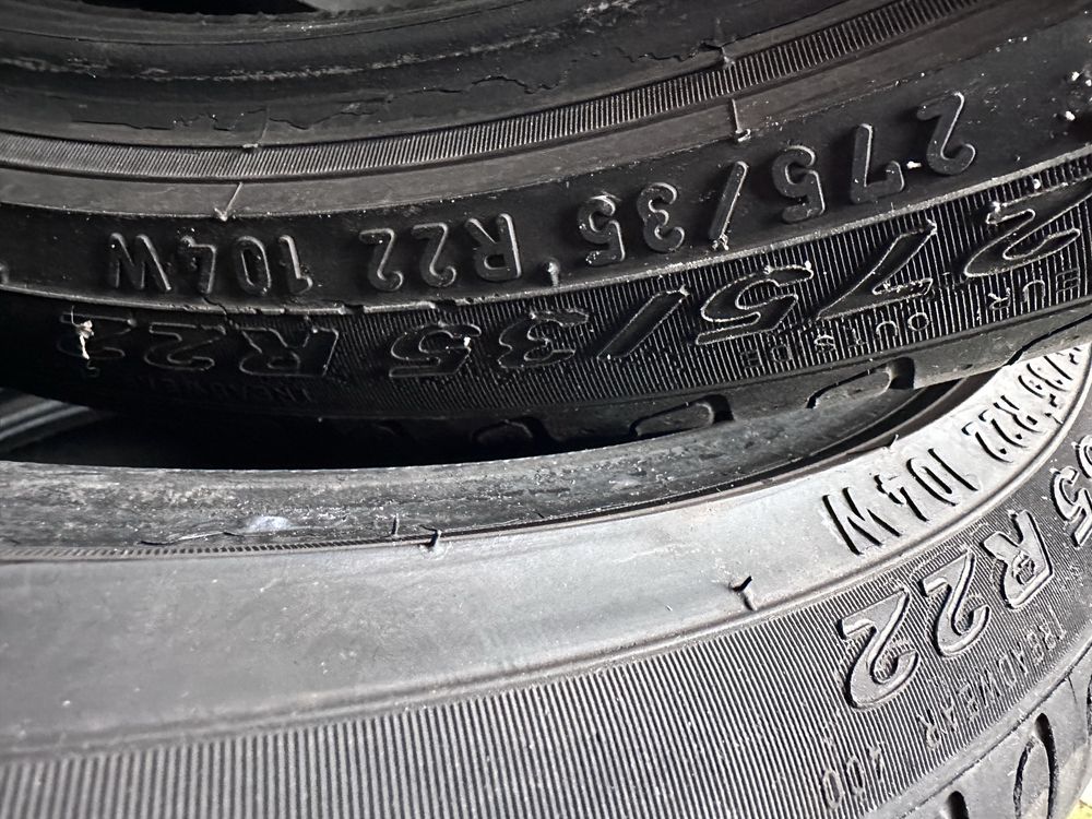 Pirelli scorpion 275/35/22 komplet lato