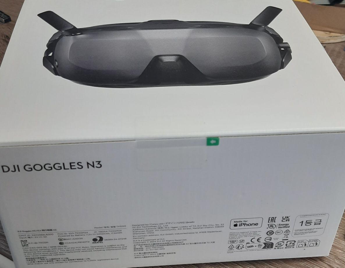 Окуляри DJI N3 goggles fpv шолом фпв цифра o4 pro 5.8 neo avata джі