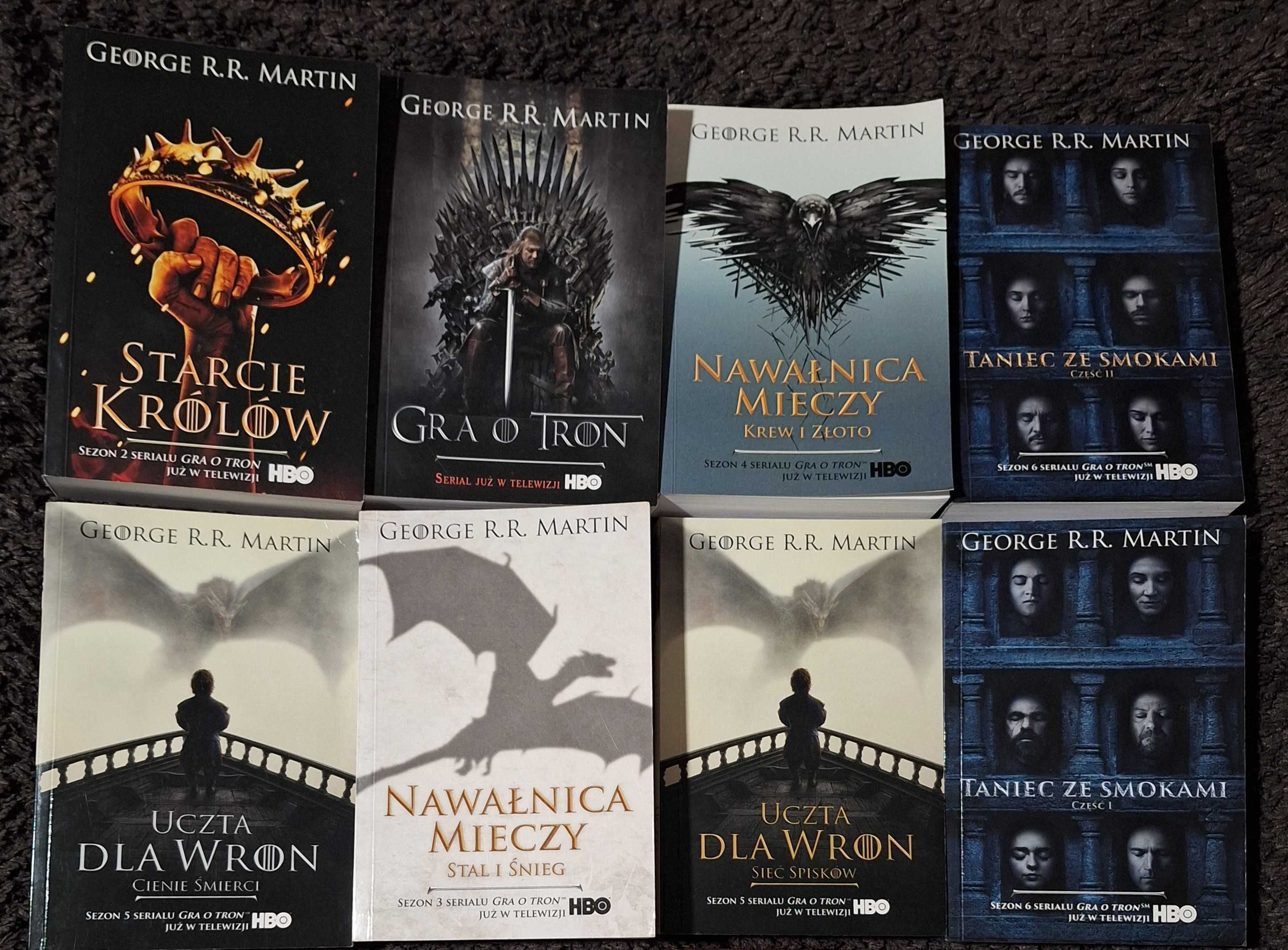 Gra o tron tomy 1 - 8 George R.R. Martin