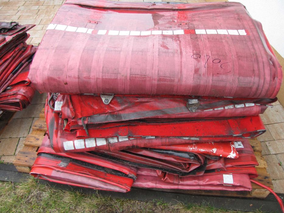 Używane plandeki naczepa samochód