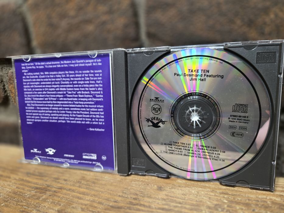 CD . Paul Desmond. Take Ten.