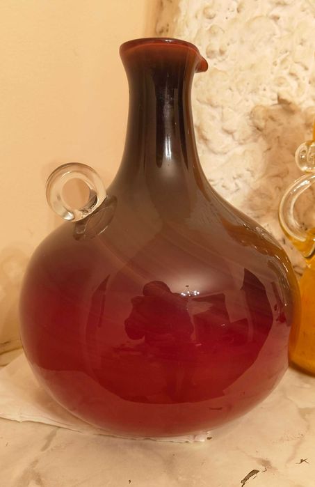 PRL - Szkła Kolorowe - Kolekcja ręcznie wykonanych szklanych dekoracji