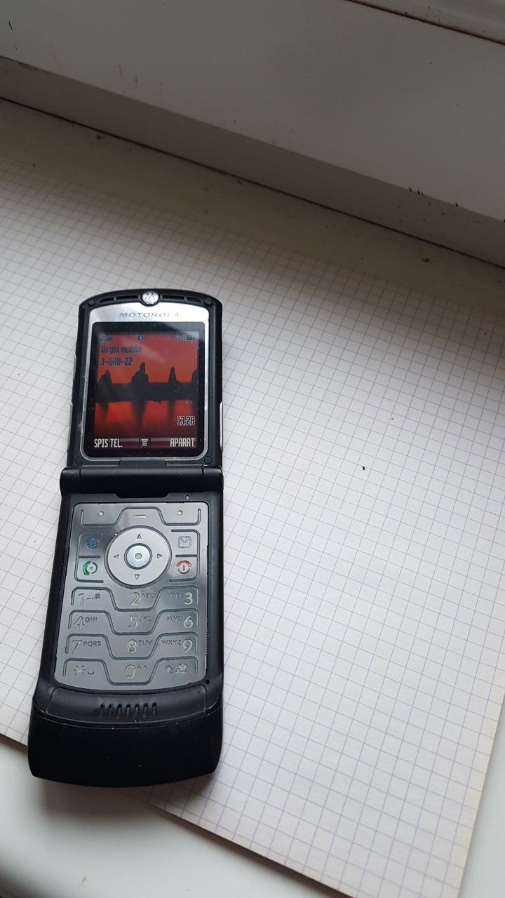 Motorola v3 dla Seniorów, bez simlocka