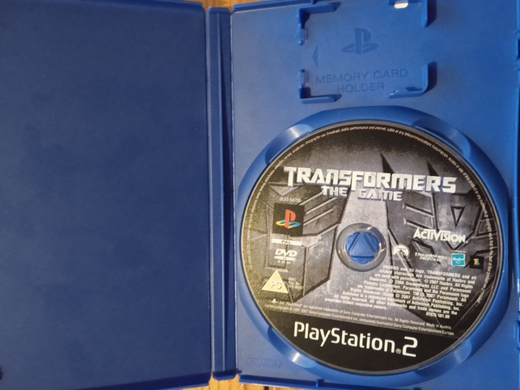 Transformers the game PS2