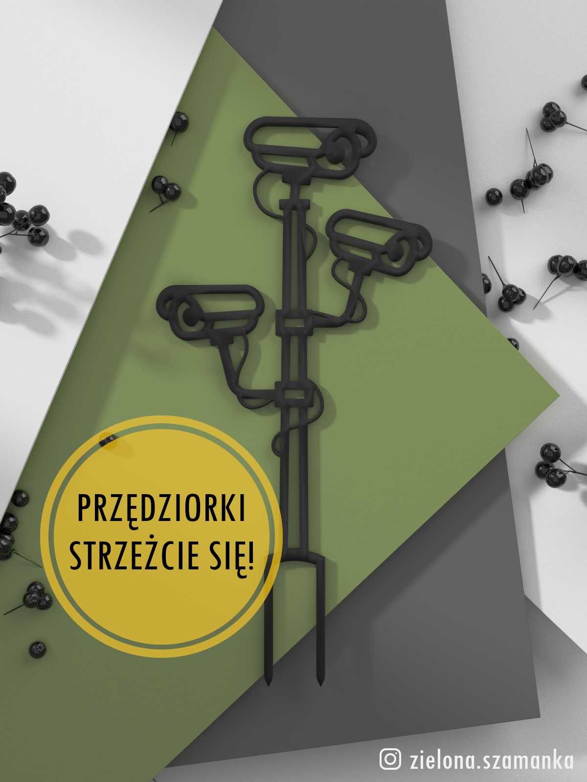 Podpórka do roślin kwiatów pergola CAM druk 3D alokazja monstera