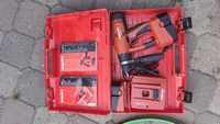 Młotowiertarka HILTI UH-240A 2x3Ah 24V ładowarka walizka idealny stan