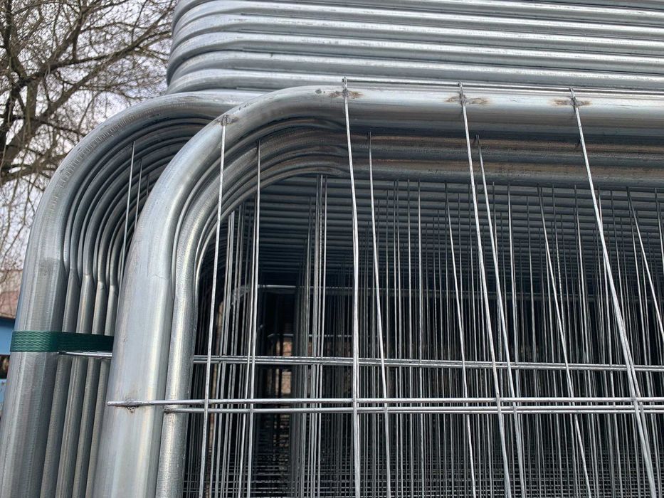 Ogrodzenie budowlane tymczasowe Panel owalny wzmocniony 3,5x2 m