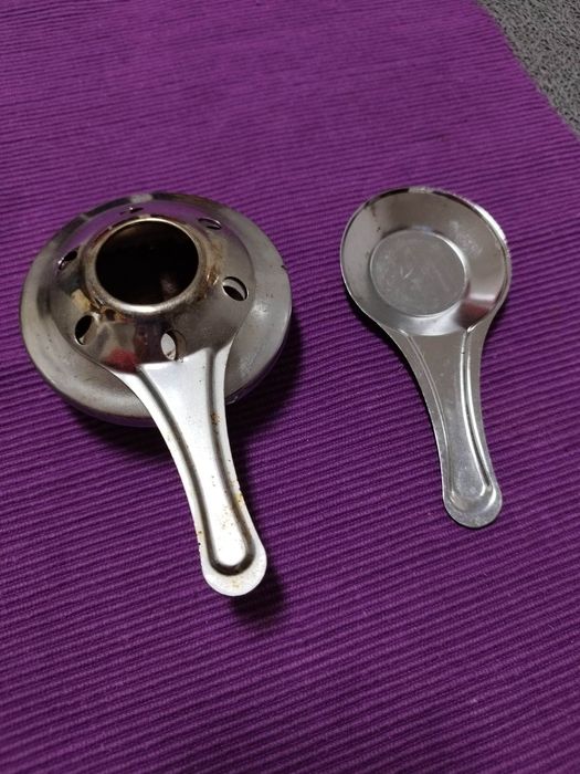 Fondue em ferro preto