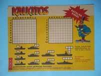Folha promocional KALKITOS : BATALHA NAVAL