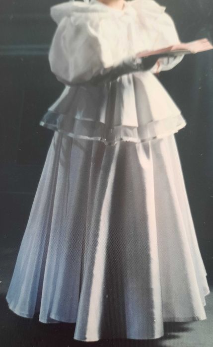 Sukienka komunijna z dodatkami