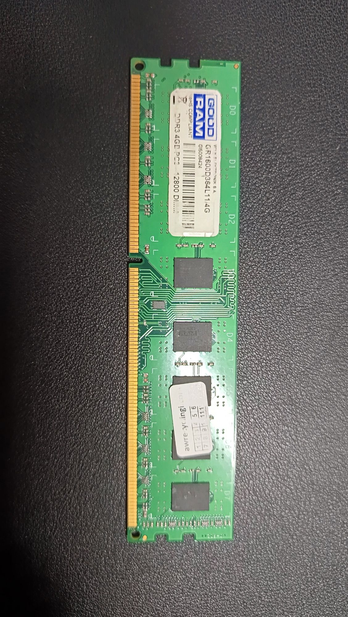 Pamięć RAM DDR3 8 GB (2x4 GB) Goodram – sprawna