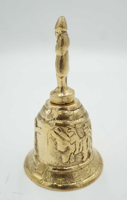 PIĘKNY mosiężny dzwon dzwoneczek