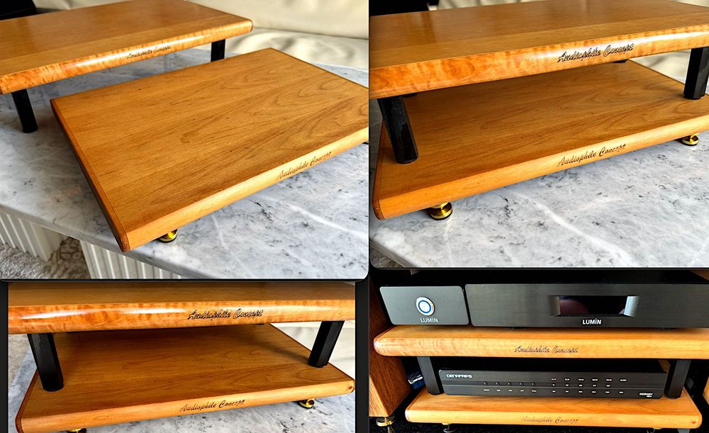 Zestaw 3 Platformy Antywibracyjne Ustroje Podstawki Audio Kolce Hi-End