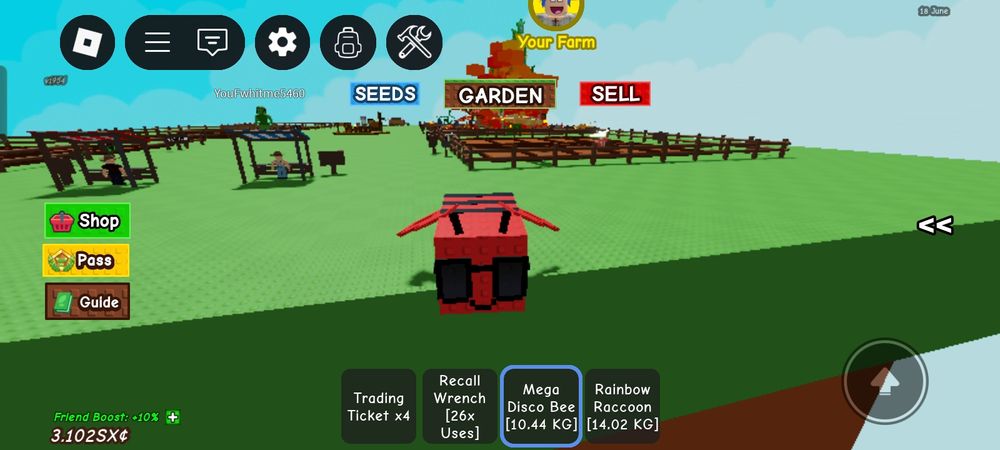 Петы для игры Grow a garden