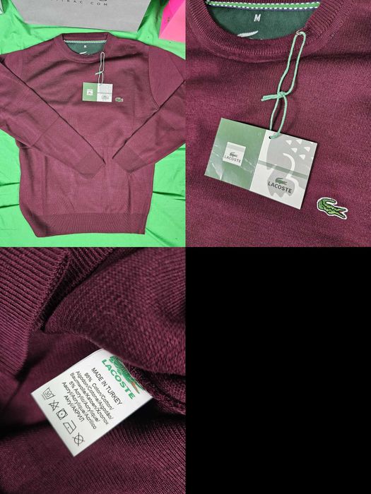 Sweter męski ralph lauren rozpinany Lacoste nowość sweterek
