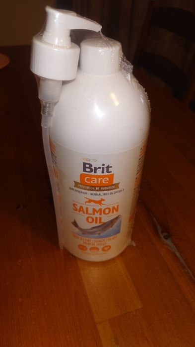 Olej z łososia 1 litr firmy Brit