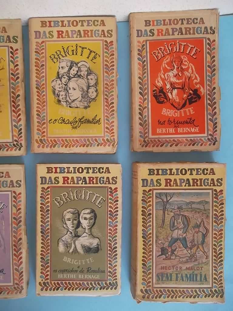 BIBLIOTECA DAS RAPARIGAS : 8 Volumes BRIGITTE