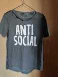 Cropp | Anti Social Club | czaszka | czacha | dłuższy tył | przeszycia